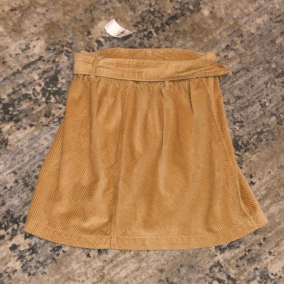 NWT AE Corduroy Belted Mini Skirt SIZE XS - Picture 8 of 10